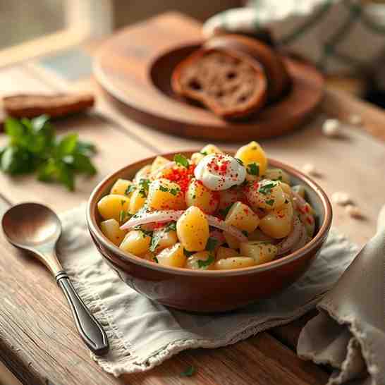 Danish Kartoffelsalat - Traditional Potato Salad Recipe